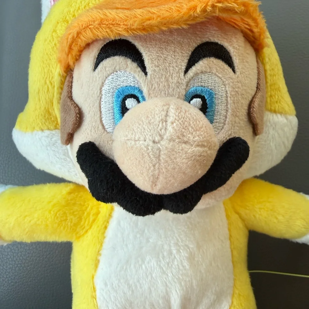 Yellow & White Plush Character Stuffed Toy - Kids Plush Figure - Picture 3 of 6